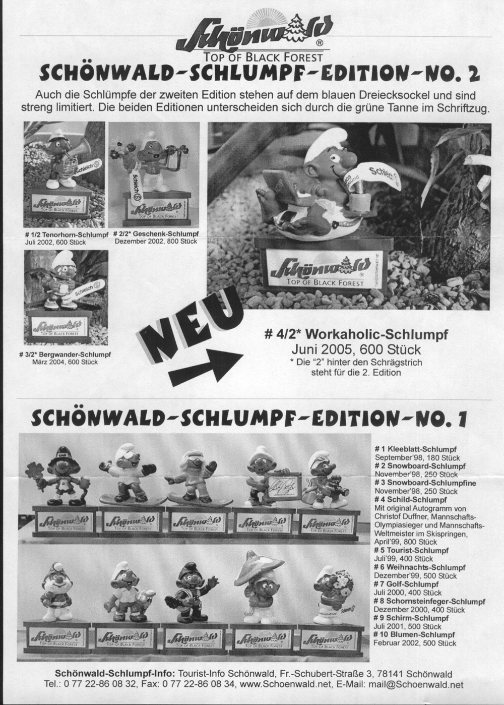Schonwald Certificate - Workaholic2004